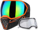 Empire EVS Full Face Mask w/ 2 Lenses - SE Black/Orange