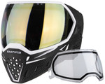 Empire EVS Full Face Mask w/ 2 Lenses - SE Black/White