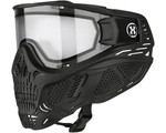HK Army HSTL Skull Full Face Mask - Black w/ Clear Lens