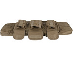 Warrior Paintball 42" Double Rifle Gun Case - Tan