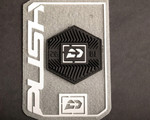 Push Rubberized Velcro Patch - Icon Push Rubberized Velcro Patch - Icon