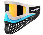JT ProFlex X Paintball Mask w/ Quick Change System - White/Teal/Black