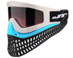 JT ProFlex X Paintball Mask w/ Quick Change System - White/Teal/Black