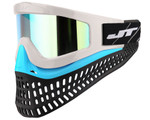 JT ProFlex X Paintball Mask w/ Quick Change System - White/Teal/Black