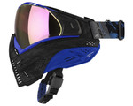 Push Unite Paintball Mask - Black/Blue Camo