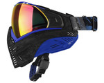 Push Unite Paintball Mask - Black/Blue Camo