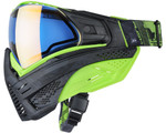 Push Unite Full Face Mask - Black/Lime Camo