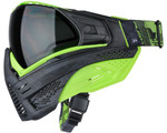 Push Unite Full Face Mask - Black/Lime Camo