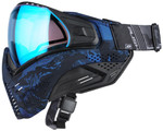 Push Unite Paintball Mask - Blue Sapphire Camo