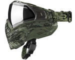 Push Unite Paintball Mask - Olive Camo