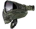 Push Unite Paintball Mask - Olive Camo