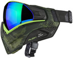 Push Unite Paintball Mask - Tropical Camo Lime