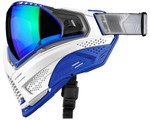 Push Unite XL Paintball Mask - White Walker Blue
