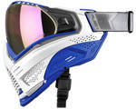 Push Unite XL Paintball Mask - White Walker Blue