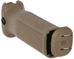 PTS Enhanced Polymer Vertical Foregrip 2 (EPF2) w/ AEG Battery Storage - FDE