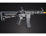 Lancer Tactical SLR SD Gen 3 AEG Airsoft Rifle w/ Licensed SLR Handguard & Mock Suppressor - 9" - Black (LT-SLR-SD9-G3)