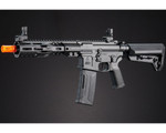 Lancer Tactical SLR SD Gen 3 AEG Airsoft Rifle w/ Licensed SLR Handguard & Mock Suppressor - 9" - Black (LT-SLR-SD9-G3)