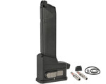 Lancer Tactical HPA AEG M4 Magazine Adaptor For AAP01 Airsoft Pistols - Black (LTX-R17-HPAM-B)
