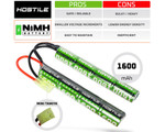 HK Army Hostile Energy 9.6V 1600mAh NiMH Airsoft Battery