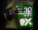 BSX Tactical Bio Airsoft BB's - .30g - 3,300 Count - White