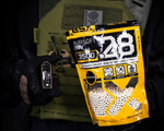 BSX Tactical Airsoft BB's - .28g - 3,500 Count - White