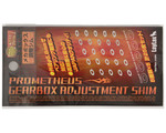 Laylax Prometheus Gearbox Adjustment Shim Set - 25 Pieces