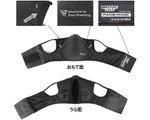 Laylax Battle Style Aeroflex Face Guard - Skull - Small/ Medium