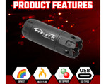 AceTech Bifrost R Tracer Unit w/ Multi-Color RGB Flame Effect - Black (PAT0720-B-001)
