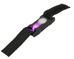 UK Arms 1" Webbing Split Bar Pink LED Strobe Light - Black - (AC-329BP)