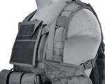 Lancer Tactical Nylon M4/M16 Molle Modular Chest Rig - Black - (CA-307BN)