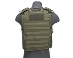 Code 11 Medium Exo Plate Carrier - OD Green - (C11-139G-M)
