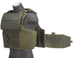 Code 11 Medium Exo Plate Carrier - OD Green - (C11-139G-M)