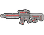 Lancer Tactical Gen 3 Hellion 7" M-LOK AEG Airsoft Gun - Black/Purple - (LT-32BAP7-G3)