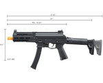 Lancer Tactical PPK-20 Gen 3 Compact AEG Airsoft Gun - Metal/Black - (LT-PPK20B-ME)