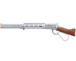 Atlas Custom Works M1873 "Mares Leg" Lever Action Green Gas Airsoft Gun - Silver - (IU-1873RS-SV)