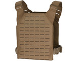 Lancer Tactical Low Profile Laser Cut Molle Plate Carrier - Tan (CA-7705T)
