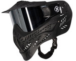 HK Army HSTL Thermal Paintball Mask - Black w/ Chrome Lens