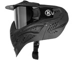 HK Army HSTL Thermal Paintball Mask - Black w/ Chrome Lens