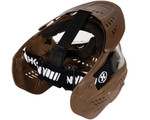 HK Army HSTL Single Paintball Mask - Tan w/ Clear Lens