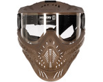 HK Army HSTL Single Paintball Mask - Tan w/ Clear Lens