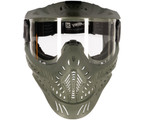 HK Army HSTL Single Paintball Mask - Olive w/ Clear Lens