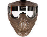 HK Army HSTL Thermal Paintball Mask - Tan w/ Clear Lens