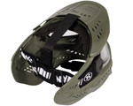 HK Army HSTL Thermal Paintball Mask - Olive w/ Clear Lens