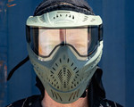 HK Army HSTL Thermal Paintball Mask - Olive w/ Clear Lens