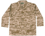 Rothco Kids Camo BDU Shirt - Desert Digital Camo