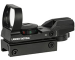 Lancer Tactical Red & Green Dot Panorama Reflex Sight - 4 Reticles (CA-401B)