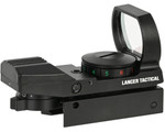 Lancer Tactical Red & Green Dot Panorama Reflex Sight - 4 Reticles (CA-401B)