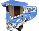 JT ProFlex Paintball Mask - LE Dynasty Dragon Blue w/ 1 Lens (23812)