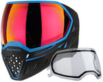 Empire EVS Paintball Mask/Goggle - Black/Cyan (21670)