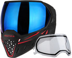 Empire EVS Paintball Mask/Goggle - Black/Red (21729)